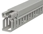 OBO BETTERMANN 6178003 PIK-Kanal pravedimo kanalas 2000x15x30 mm, pilkas PVC, su ply&scaron;iais