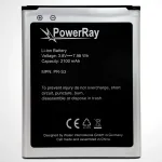 PowerRay baterija PR-S3, skirta Samsung Galaxy S3, 2100 mAh, didmeninė pakuotė