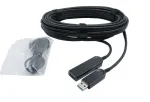 EXSYS USB 3.2 Gen1 aktyvusis optinis kabelis (AOC), 20 m, USB-A į USB-B, juodas EX-K1692