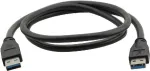 Kramer C-USB3/AA-3 USB 3.0 kabelis, Type-A male į Type-A male, 0,9 m, mėlynas 96-0230003