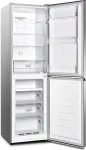 Gorenje NRK418DCS4 laisvai pastatomas &scaron;aldytuvas su &scaron;aldikliu, 256 l (171 l + 85 l), D klasė, 182,4 cm, sidabrinis