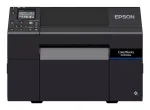 Epson ColorWorks D6500Ae etikečių spausdintuvas terminis perkėlimas Spalvotas 1200 x 1200 DPI 85 mm/s Laidinis Ethernet LAN