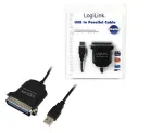 LogiLink AU0003C USB 2.0 A adapteris lyčių keitiklis IEEE1248 juodas
