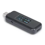 StarTech.com USB-C galios testeris, skaitmeninis multimetras, dvipusis įtampos ir srovės matuoklis, iki 240W PD EPR, ne&scaron;iojamas USB-C kabelio ir prievado galios matuoklis