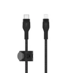 Belkin BOOST CHARGE - Lightning-Kabel - 24 pin USB-C m&auml;nnlich zu Lightning m&auml;nnlich - 1 m - Schwarz - f&uuml;r Apple iPad/iPhone/iPod (Lightning)