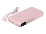 Power bank Belkin BPB028HQPK 20000 mAh &ndash; 2&times; USB-C, 1&times; USB-A, rožinė