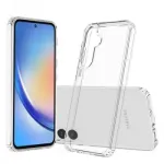 Screenor Bumper 25612 dėklas, skirtas Samsung Galaxy A35 5G, skaidrus