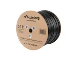 Lanberg LCF5-21CU-0305-BK Cat5e F/UTP i&scaron;orinis instaliacinis kabelis, vienasmenis varis, 305 m, juodas