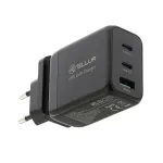 Sieninis įkroviklis Tellur TLL151451 65W, 3 prievadai (2x USB-C, 1x USB-A)