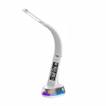 Stalinė lempa Hawk HW-LAMP05 balta LED reguliuojama &ndash; kompakti&scaron;ka LED darbo lempa su reguliuojama rankena