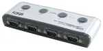 USB į 4 prievadų serijinį keitiklį Lindy 42858