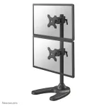 Neomounts FPMA-D700DDV Dviejų monitorų laikiklis 10-27 colių, Ant stalo/Per angą, 6 kg, 100 x 100 mm, Juodas