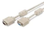 VGA monitoro ilginimo laidas DIGITUS AK-310203-030-E &mdash; 3 m, VGA (D-Sub) į VGA (D-Sub), 3Coax+7-wire, smėlio spalvos