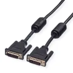DVI laidas ROLINE DVI (24+1) Dual Link M/M 7,5 m