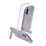 Apsauginis dėklas PanzerGlass CARE Feature Kick 3w1, skirtas iPhone 17, su integruotu ekrano stiklu ir kameros lę&scaron;io apsauga