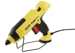 Kar&scaron;tų klijų pistoletas STANLEY FatMax GR 100 R, 200 W, 18,83 g/min, tinklinis, 1 min į&scaron;ilimas, juodai geltonas