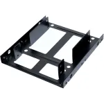 Tvirtinimo rėmelis ultron Vidiniam 2x2.5 SSD/HDD Metalinis juodas (377215)