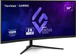 Monitorius ViewSonic VX3418C-2K 86,4 cm (34 colių) 3440 x 1440 UltraWide Quad HD juodas