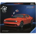 3D dėlionė Ravensburger Dodge Challenger R/T Scat Pack Widebody &ndash; Iconics serija, modelio replika
