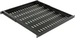 Lanview RAS800BL juoda &ndash; 50 kg &ndash; 0,5U &ndash; 19 colių &ndash; ovali &ndash; 483 mm (RAS800BL)