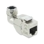 Keystone RJ45 modulis DELOCK 90374 Cat.6A 90&deg; be įrankių