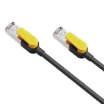 CABLETIME Cat7 S/STP tinklo kabelis, 3 m, juodas