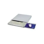 APRA apraNET - Rack klaviatūros lentyna - &scaron;viesiai pilka, RAL 7035 - 1U - 48,3 cm (19 inch)