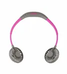 Unold Neck Fan Breezy Anthracite &ndash; kaklinis ventiliatorius, antracitas, violetinis, 2 ventiliatoriai, 8 h