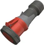 MENNEKES CEE Ki&scaron;tukinis lizdas 5x63A 14212 PowerTOP Xtra 6h 400V guma IP67 14212