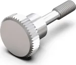 SCHROFF COLLAR SCR. KNURL. M2.5X12.3 (100) - Rack-Aksesuaras (21101749)