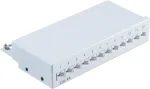 Patch Panel 1U ShiverPeaks BS75077 RJ-45 Cat6a Pilkas Metalinis