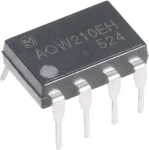 Panasonic PhotoMOS Relė AQW_EH serijos AQW212EH, 2 poliai, 8 kontaktai, 2 normaliai atviri kontaktai, 60 V DC/AC, 500 mA