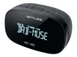 Muse M-150 CDB DAB+/FM dvigubo žadintuvo radijo imtuvas, juodas