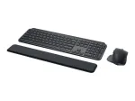 Logitech MX Keys Combo for Business &ndash; klaviatūros ir pelės rinkinys &ndash; foninis ap&scaron;vietimas &ndash; belaidis &ndash; Bluetooth LE &ndash; QWERTY &ndash; GB &ndash; grafitas