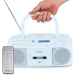 Asmeninis radijo imtuvas MEDION 50079332 &ndash; DAB+/FM skaitmeninis tiuneris, 6 W RMS, LCD ekranas, Bluetooth 10 m, 3,5 mm ausinių lizdas