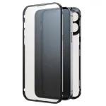 Hama 360&deg; Glass apsauginis dėklas juodas iPhone 15 Pro Max 6,7 colių