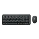 Belaidė klaviatūra ir pelė Logitech MK250 GRAPHITE (920-013552)