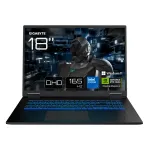 Ne&scaron;iojamas kompiuteris GIGABYTE Gaming A18 PRO DXJG3DEBC4SH Intel Core 7 240H 45,7 cm (18 inch) WQXGA 32 GB LPDDR5x-SDRAM 1 TB SSD NVIDIA GeForce RTX 5070 Ti Wi-Fi 6E Windows 11 Home Juodas