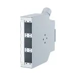 Patais skydas MetzConnect 150240000010E su SC jungtimis, pilkas, 6x SC-Duplex