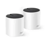 TP-Link Deco X55 (2 vnt.) belaidis mar&scaron;rutizatorius &bdquo;Mesh&ldquo; Wi-Fi 6 (802.11ax) dviejų juostų (2,4 GHz / 5 GHz) 3000 Mbit/s balta vidinės antenos