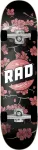 RAD Logo Complete Skateboard 8 White