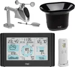TFA Dostmann WEATHER PRO belaidė meteorologinė stotis su vėjo ir lietaus matuokliu 35.1161.01
