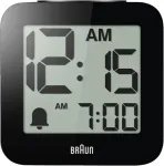 Braun BC 25 BP juodas kvarcinis žadintuvas su balsiniu prane&scaron;imu (67711)