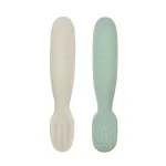 Beaba First Spoons 2 Pieces Green/Grey