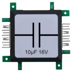 ALLNET Brick'R'knowledge Capacitor 10&micro;F 16V