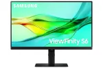 24 colių Quad HD LCD monitorius Samsung S60UD LS24D600UAUXEN &mdash; 2560&times;1440, IPS, 5 ms, USB-C PD 90W, USB 3.2 &scaron;akotuvas, VESA