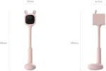 EZVIZ BM1 Vidinė baterijomis maitinama kamera 1080p Full HD Wi-Fi balta