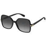 Marc Jacobs Moteri&scaron;ki Akiniai Nuo Saulės MJ-1105-S-807 Juodi Pilkai Gradientiniai 57mm