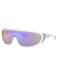 ARNETTE Unisex A42642634Y730 Akiniai Shield Matte Transparent Grey Dark Grey 135mm