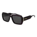 POLAROID PLD6223SX54B3 Unisex Rectangular Sunglasses - Havana Brown - 54/19/140 mm